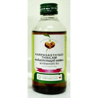 Vaidyaratnam Ayurvedic Karpasasthyadi Thailam, 200 ml